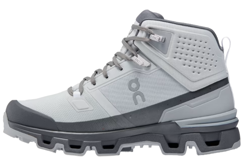 On Cloudrock Waterproof 2 Women's Boots in Glacier/Eclipse -4